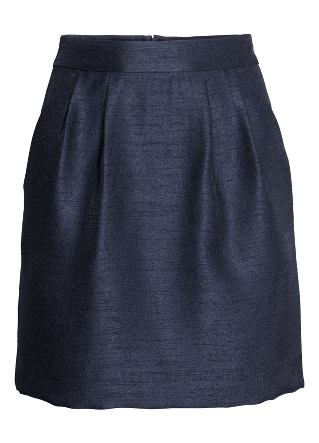 Темно-синяя кэжуал юбка H&M колокол