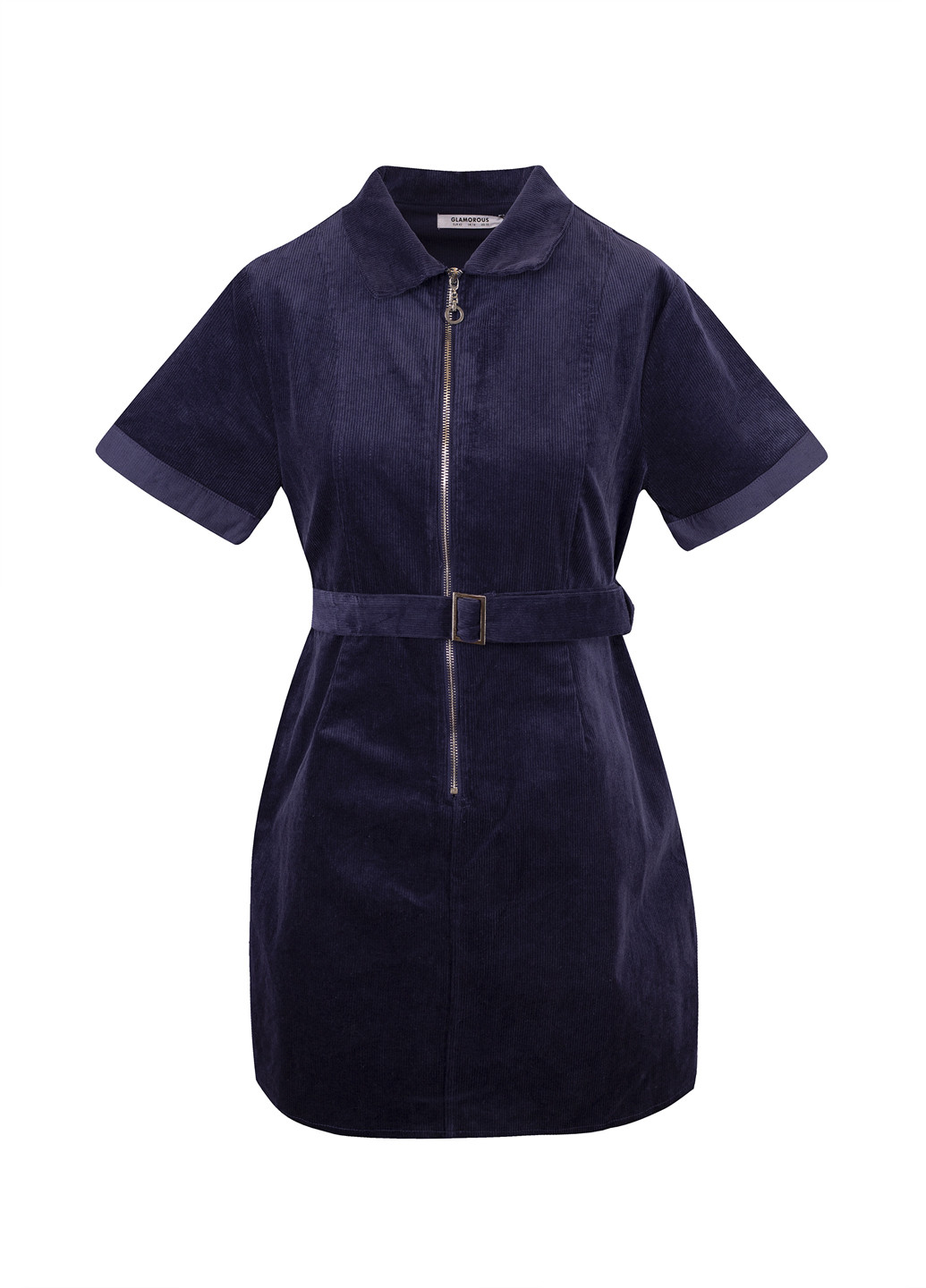 Темно-синя кежуал сукня сукня-сорочка Glamorous однотонна