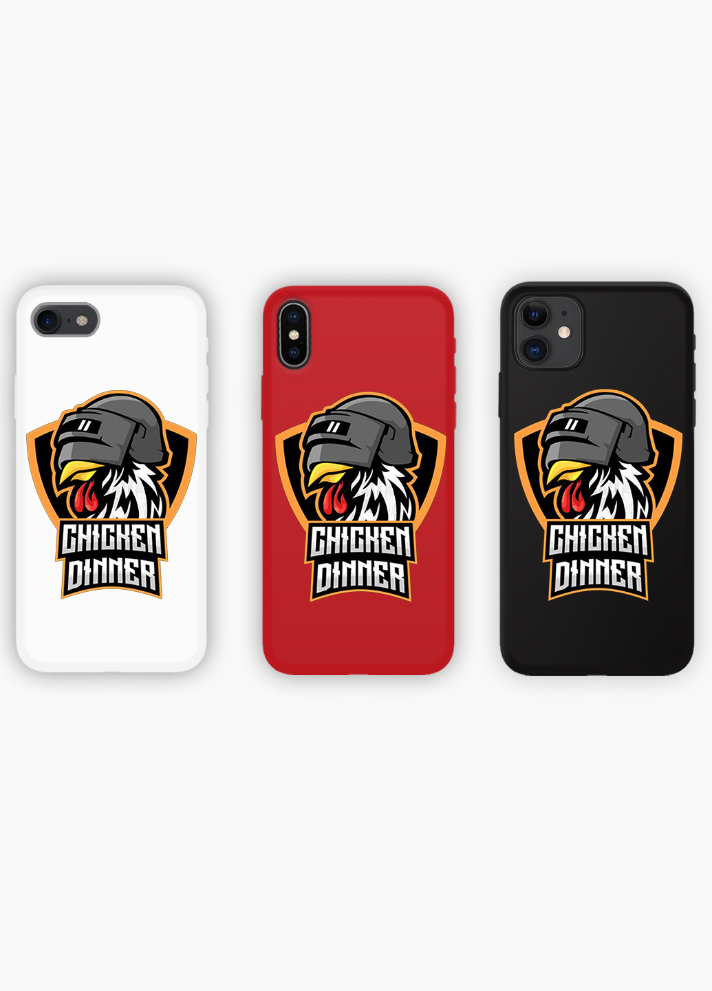 Чехол силиконовый Apple Iphone Xs Пубг Пабг (Pubg) (8938-1186) MobiPrint (219347546)