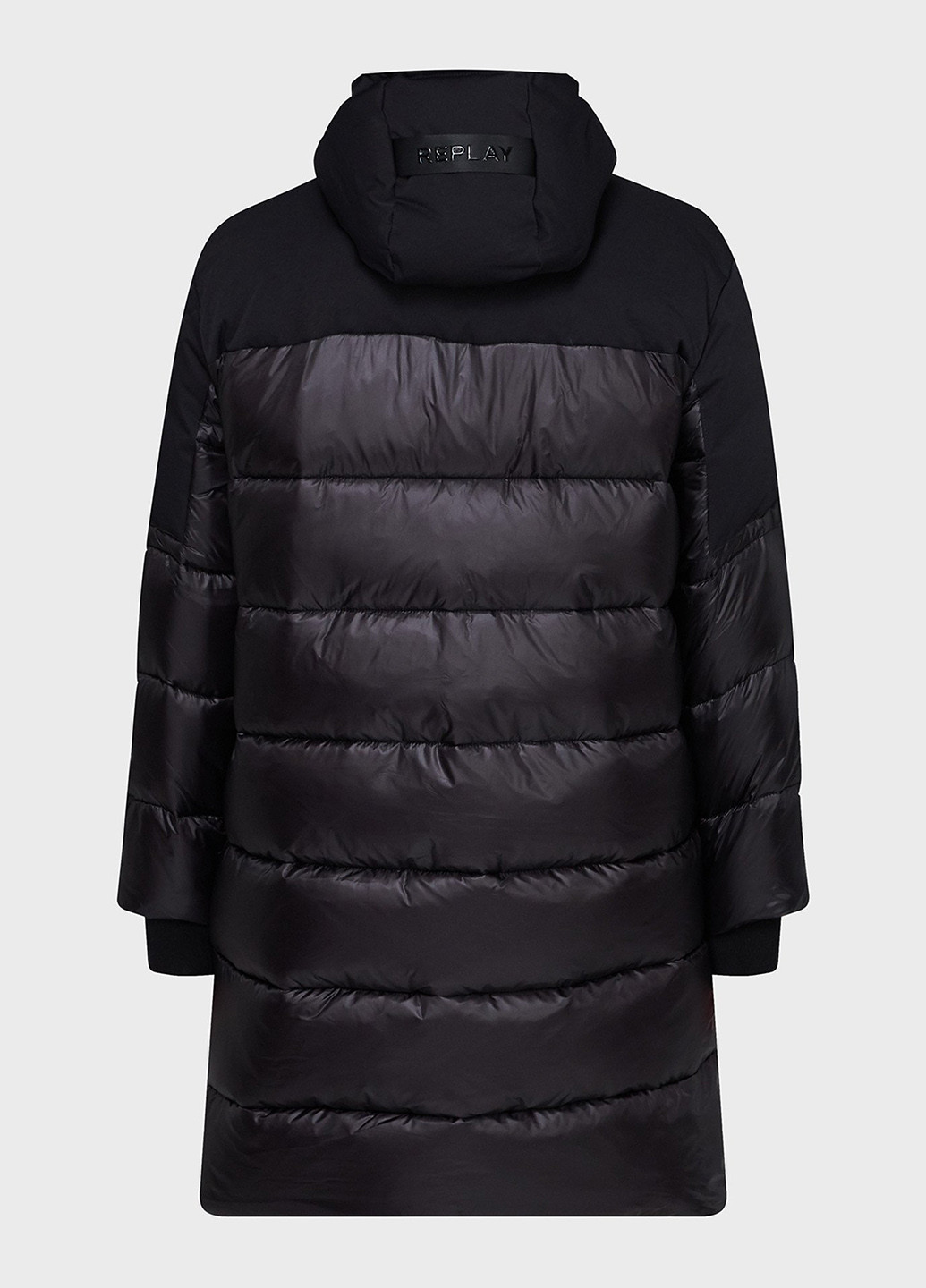 Черная зимняя куртка Replay