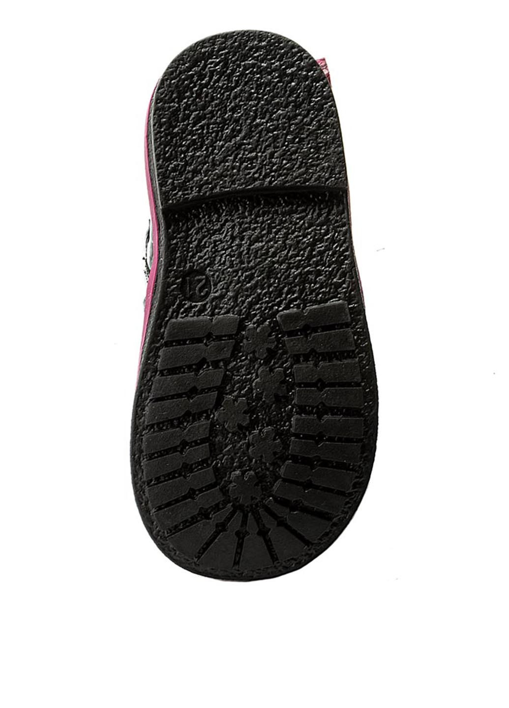 Черные зимние чоботи cm170105-13 Nelli Blu