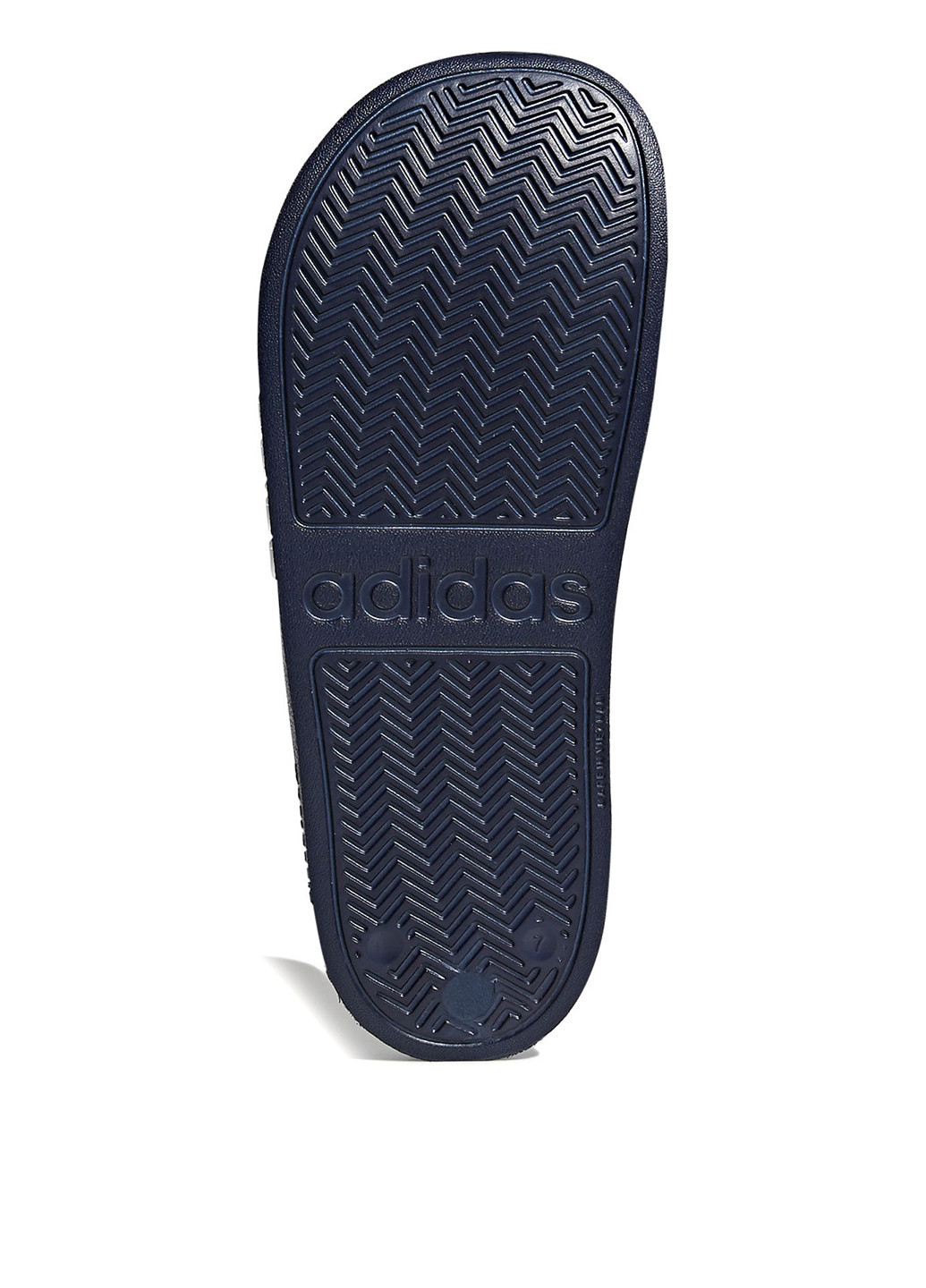 Темно-синие спортивные шлепанцы adidas