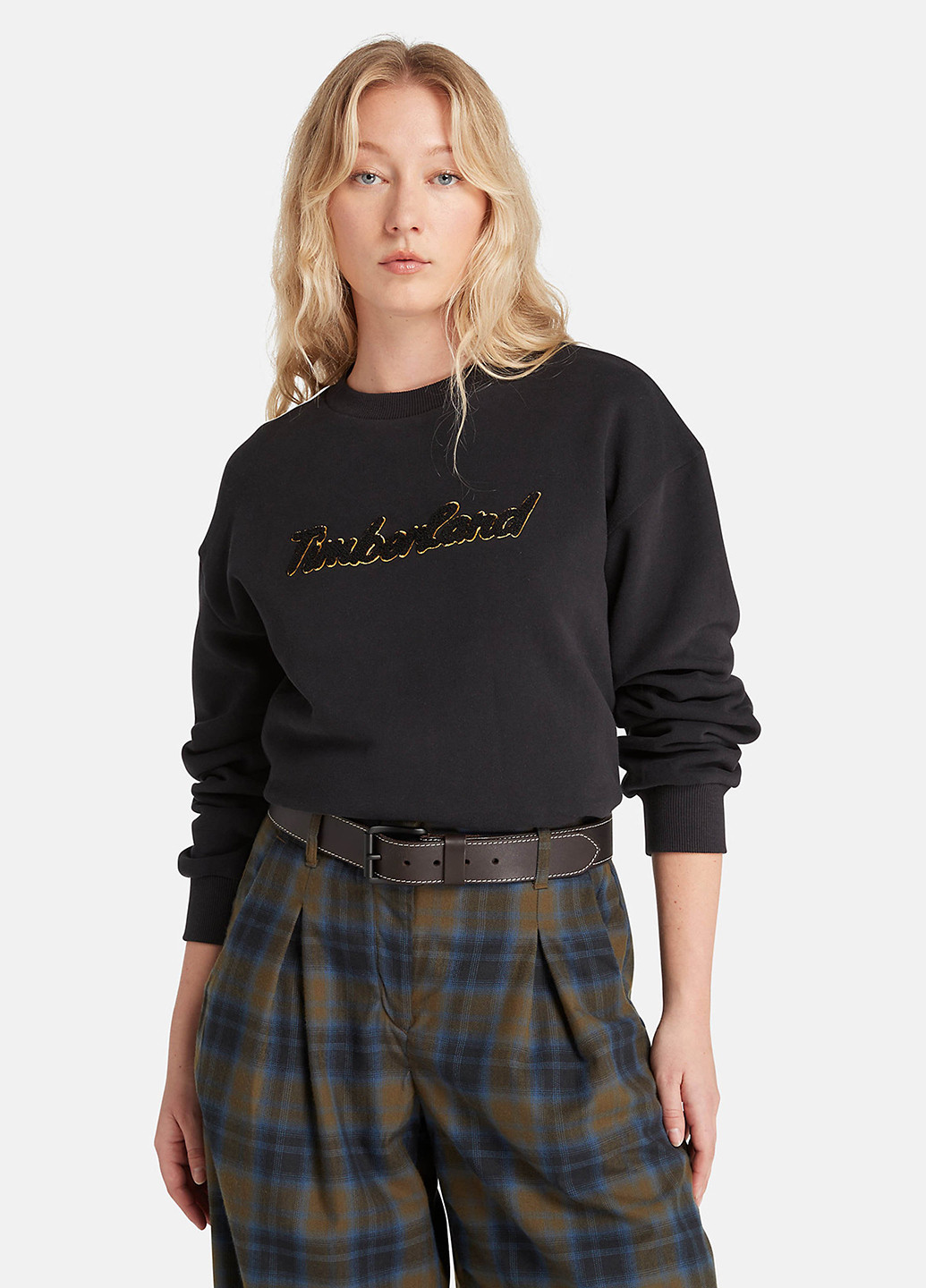 Чорний світшот Timberland логотип (327692891)