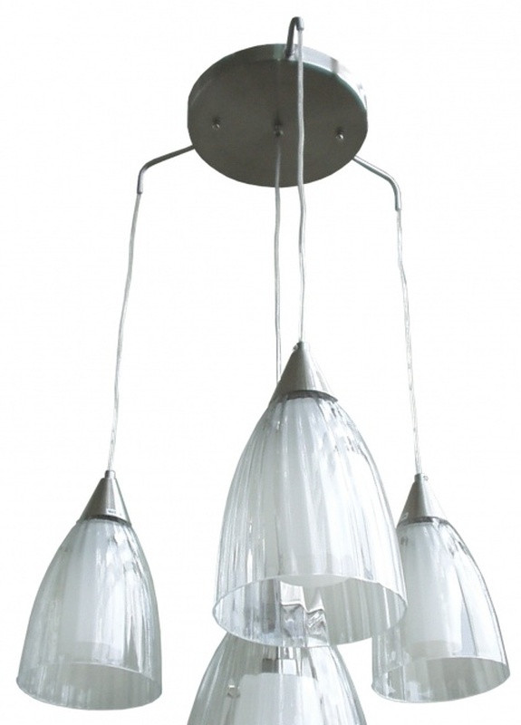 Люстра потолочная подвес на 3 плафона в зал BR 01 065/3+1 Brille (253886042)