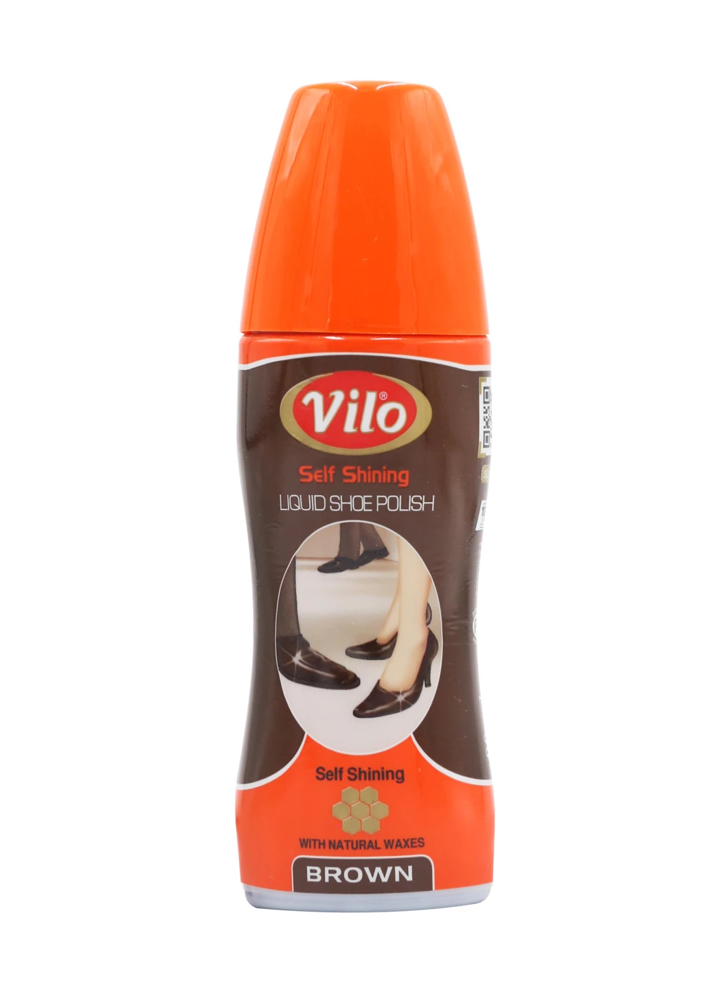 Жидкий крем для обуви (коричневый) 80 мл Vilo (253244804)