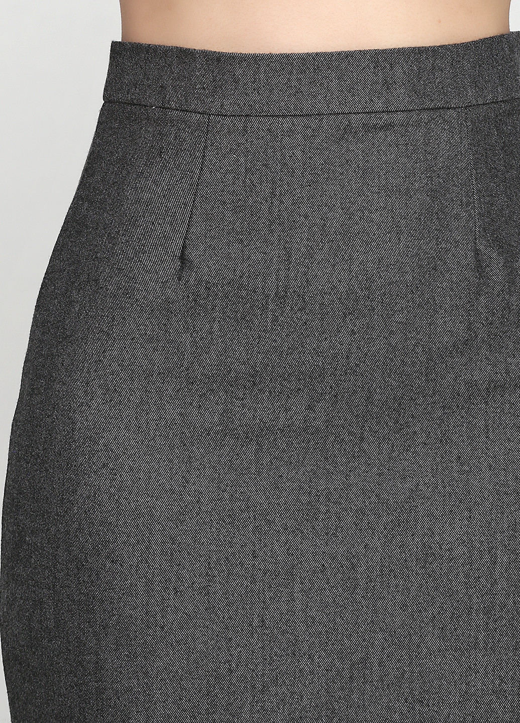 Темно-серая кэжуал однотонная юбка BERENIS карандаш