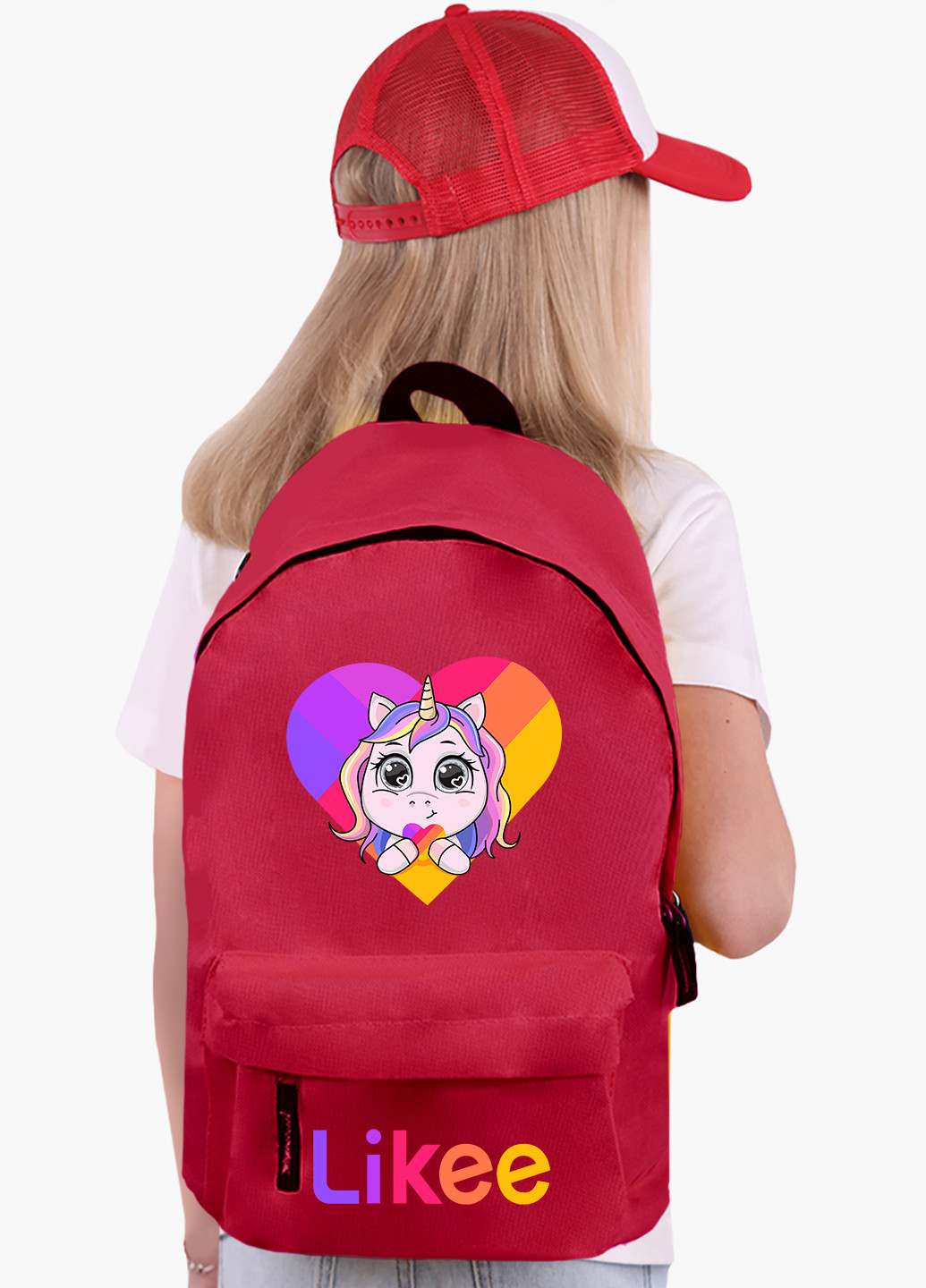 Детский рюкзак Лайки Єдиноріг (Likee Unicorn) (9263-1593) MobiPrint (217360806)