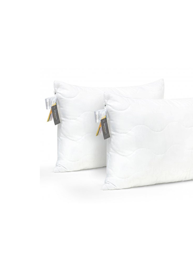 Одеяло MirSon Набор шерстяной №1678 Eco Light White Одеяло 220х240+ подушк (2200002656757) No Brand (254010008)