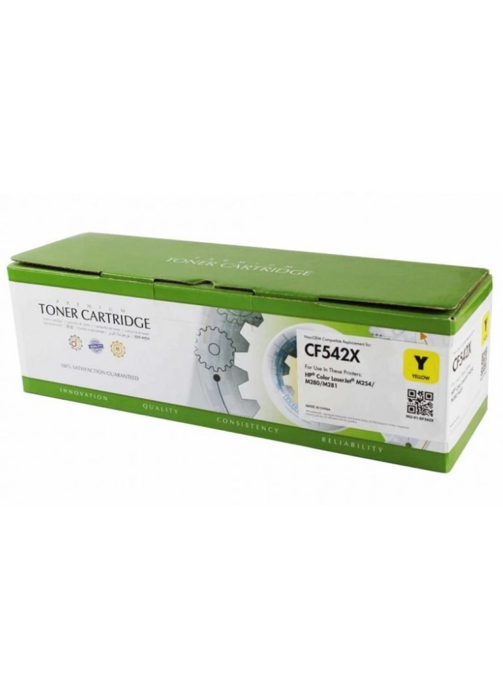 Картридж Static Control (002-01-SF542X) Vinga HP CLJ CF542X (203X) 2500ст yellow (247618160)