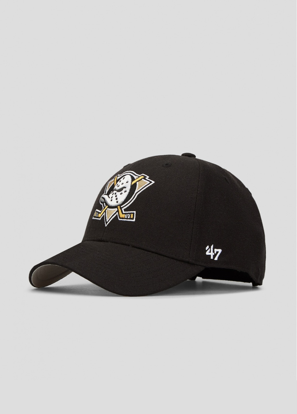 Черная кепка Nhl Anaheim Duck с нашивкой 47 Brand (255240950)