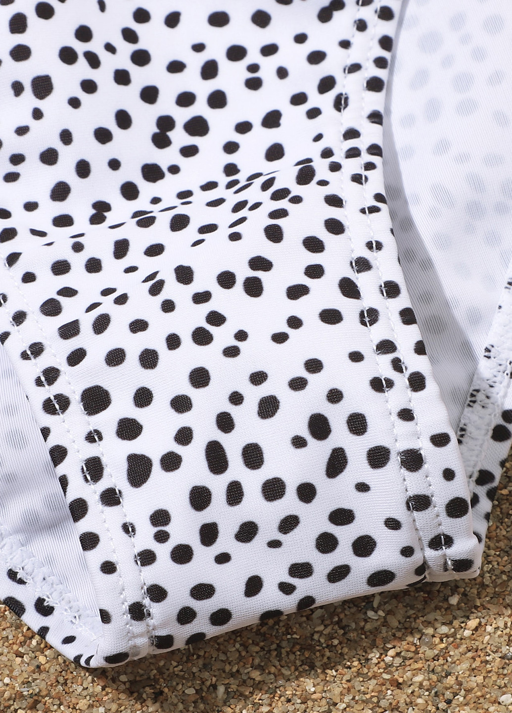 Комбінований літній купальник (ліф, трусики) топ, роздільний SHEIN