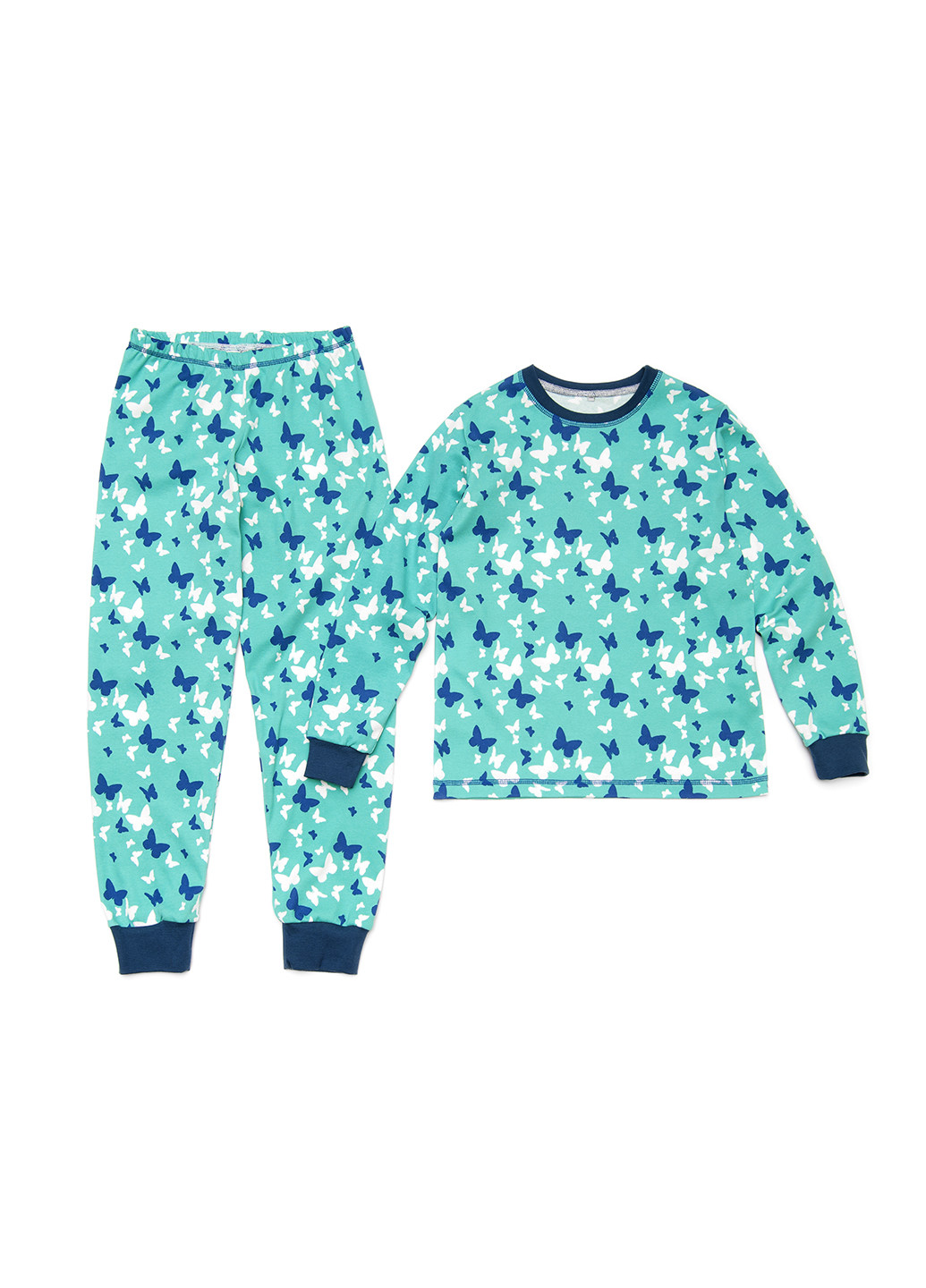 Бирюзовая всесезон пижама (свитшот, брюки) ArDoMi