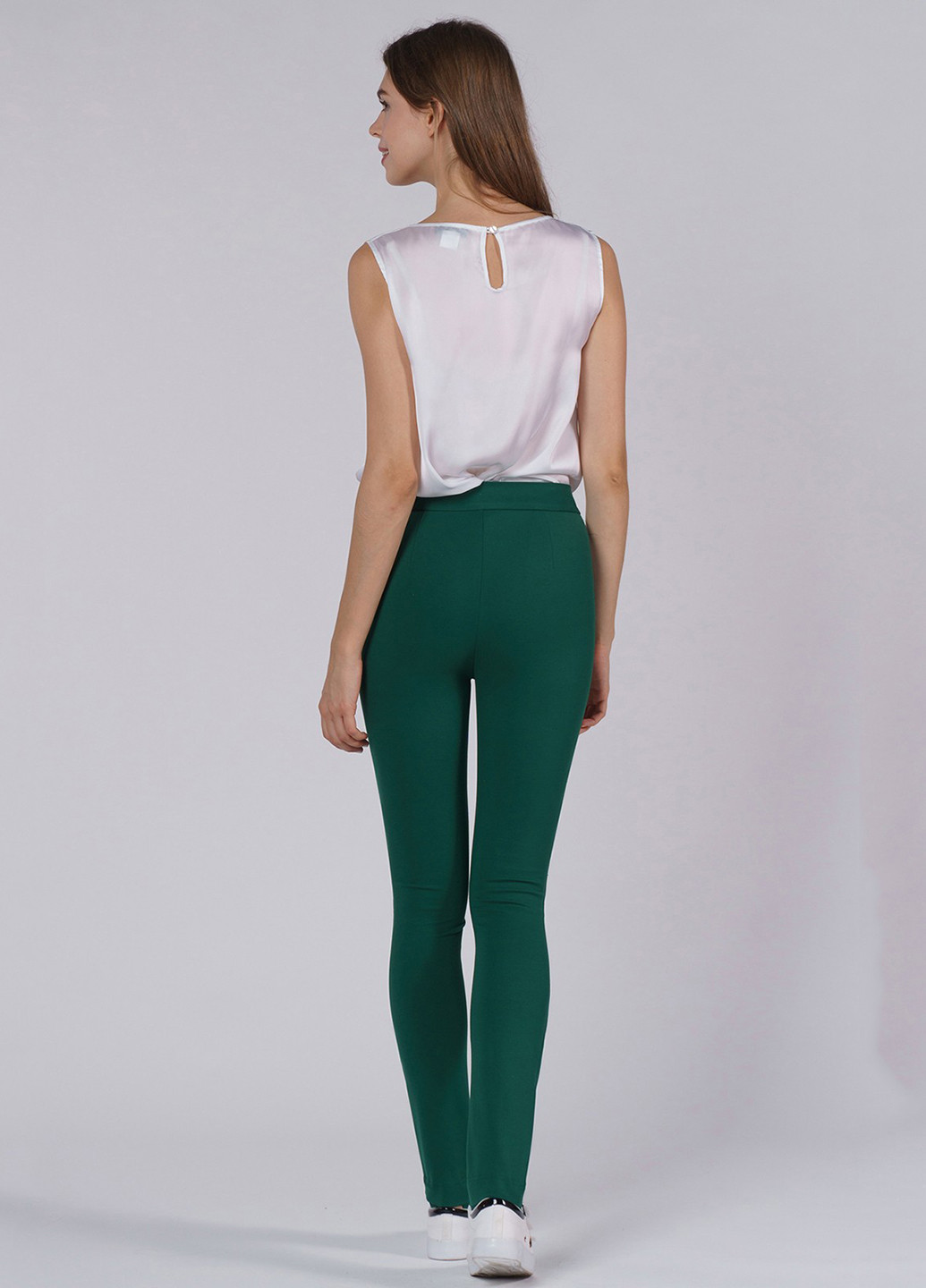 Зеленые демисезонные брюки OKS by Oksana Demchenko