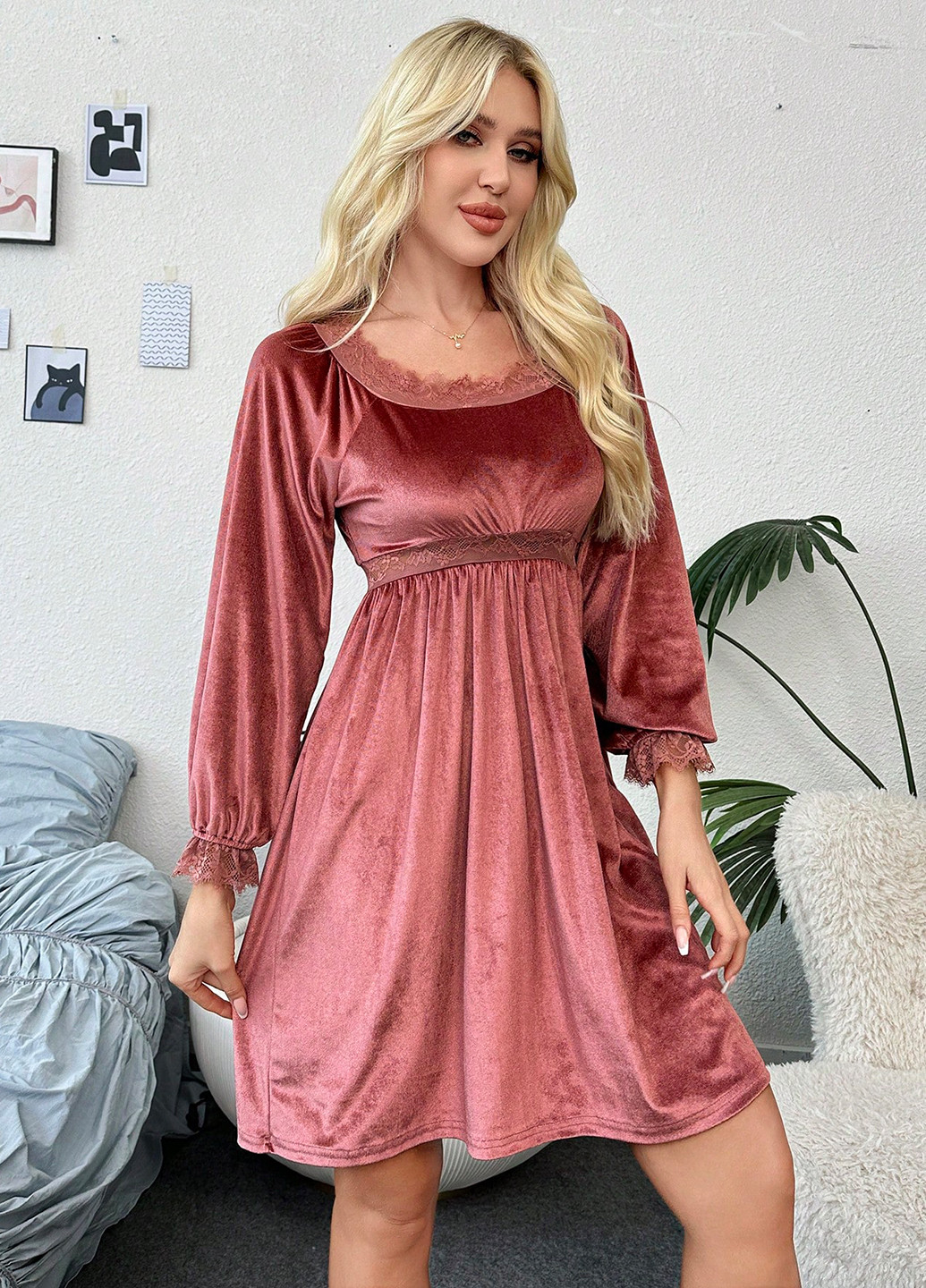 Нічна сорочка SHEIN (367004094)