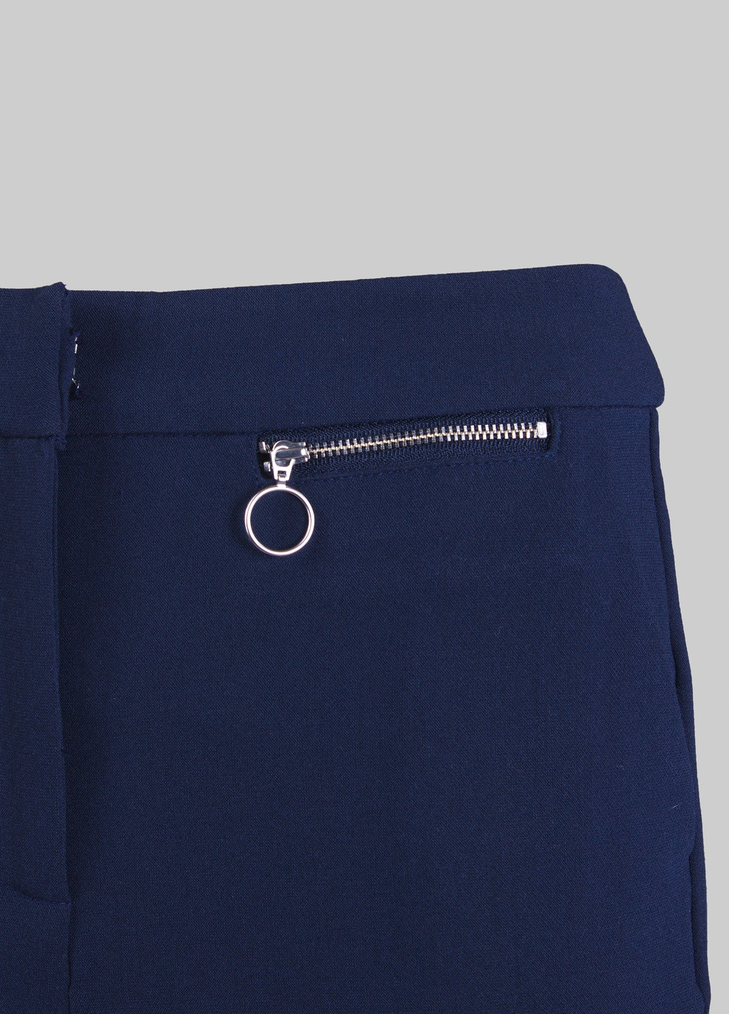 Темно-синие кэжуал демисезонные брюки Modstrom