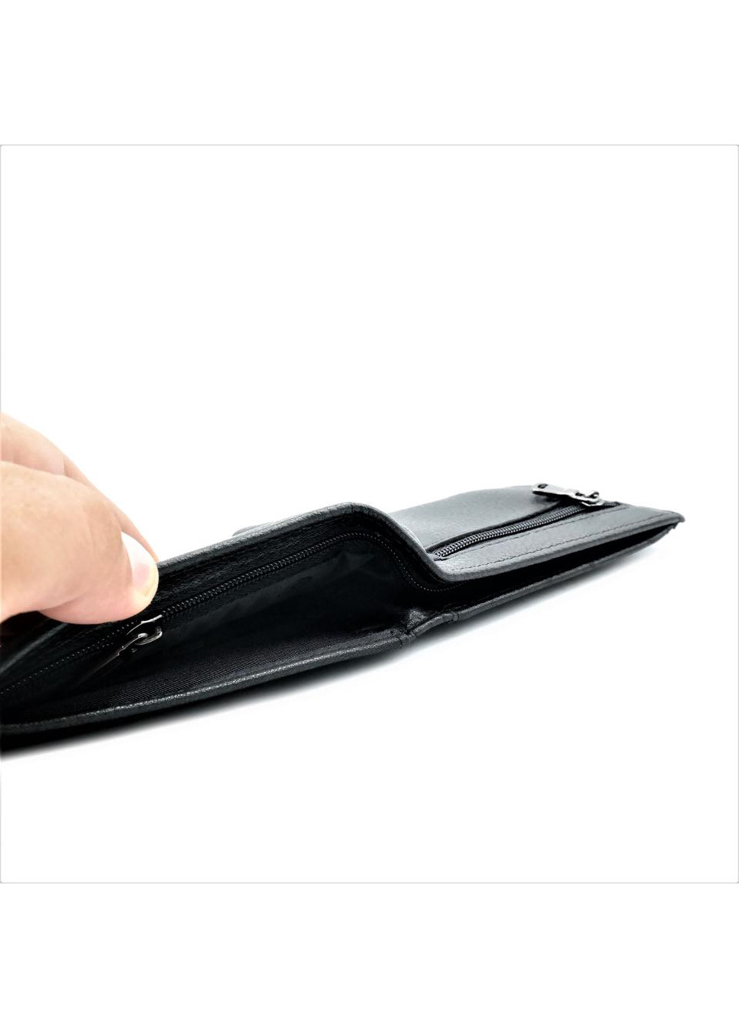 Чоловічий шкіряний гаманець затискач 11х8х2,5 см H.T.Leather (255709959)