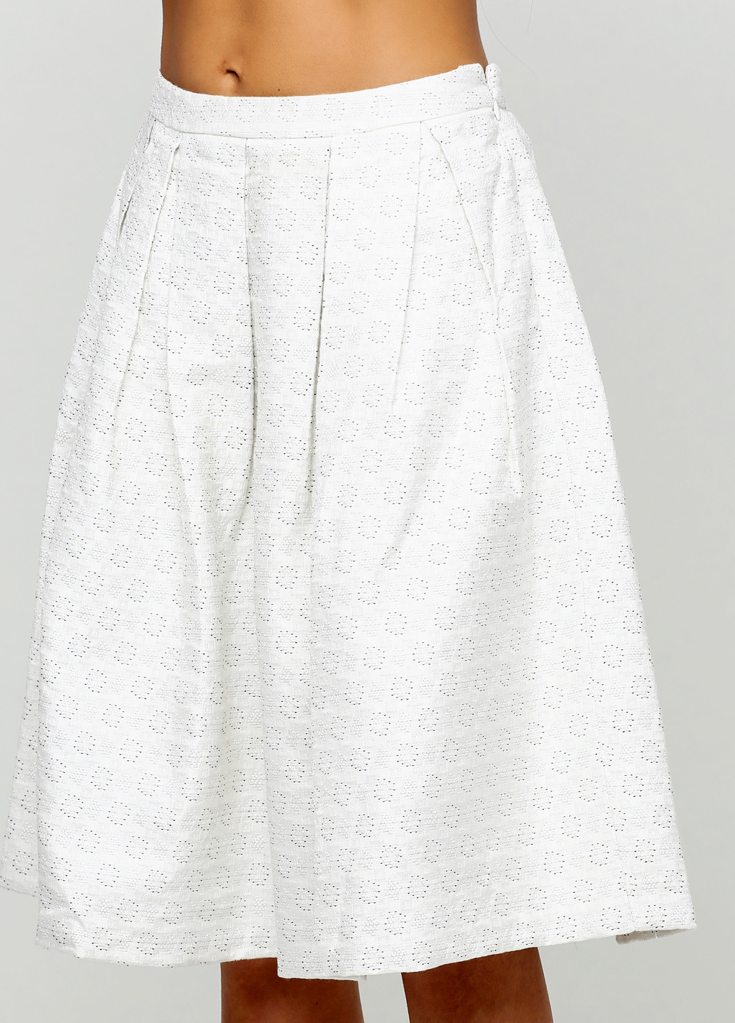 Белая кэжуал юбка Axel мини