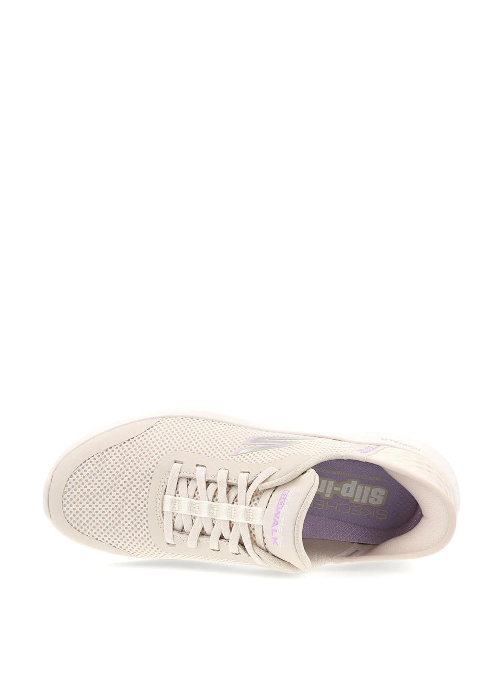 Бежеві літні кросівки Skechers SLIP-INS: GO WALK FLEX - GRAND ENTRY