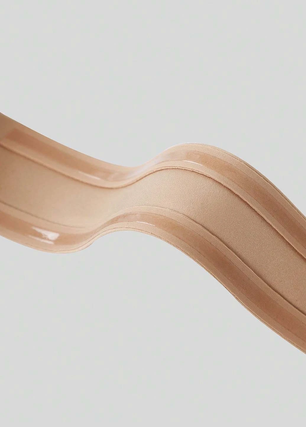 Бежевий топ бюстгальтер SHEIN без кісточок поліамід