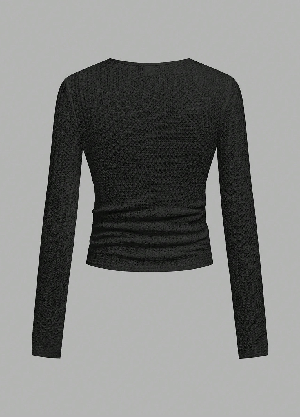 Разноцветный демисезонный кэжуал лонгслив SHEIN однотонный