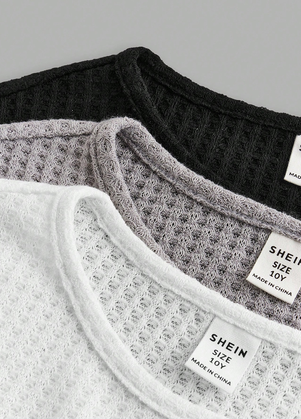 Разноцветный демисезонный кэжуал лонгслив SHEIN однотонный