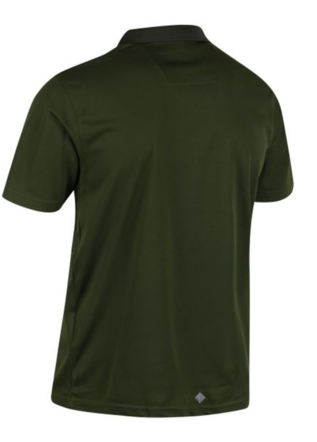 Темно-зеленая футболка-поло для мужчин Regatta с надписью