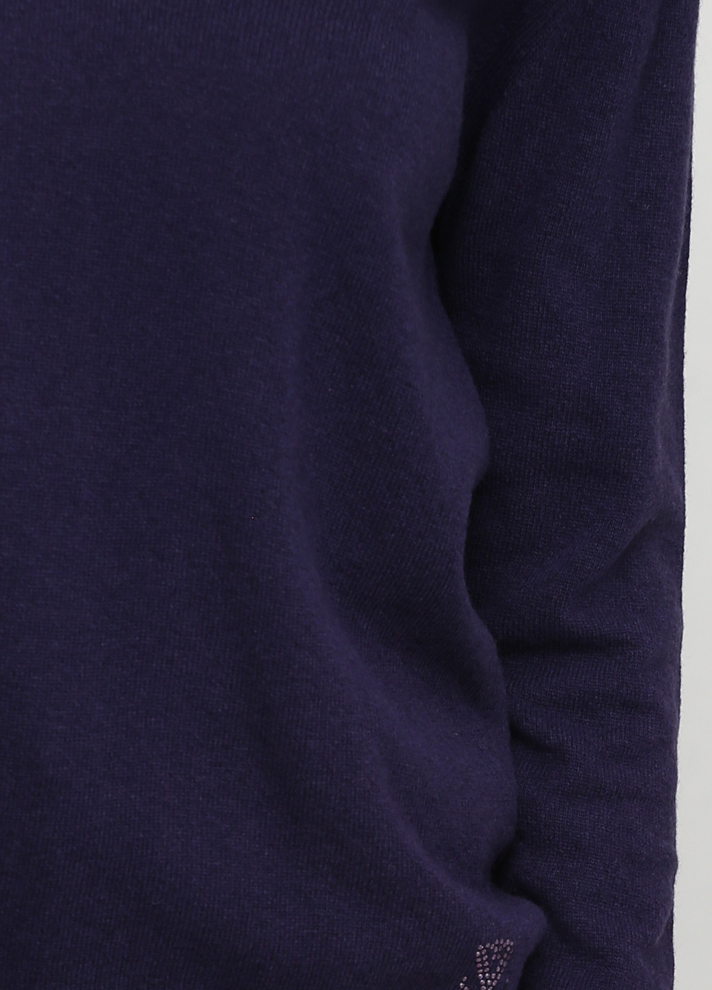 Темно-синий демисезонный пуловер пуловер Sassofono