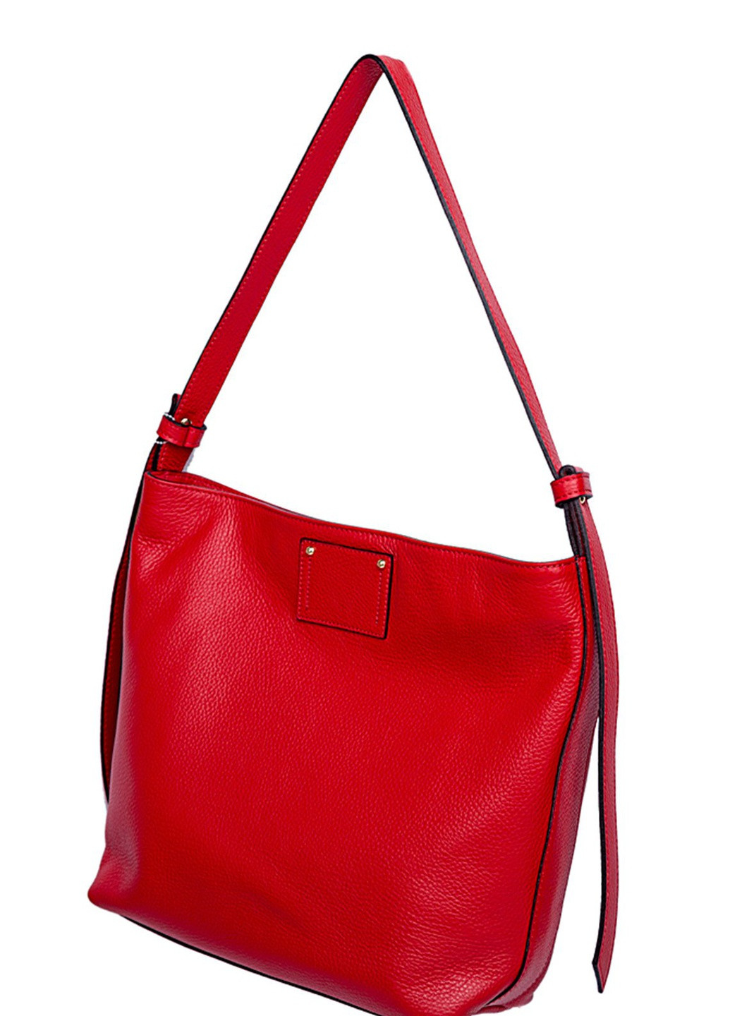 Красная кожаная сумка на плечо Conte Frostini (254368005)