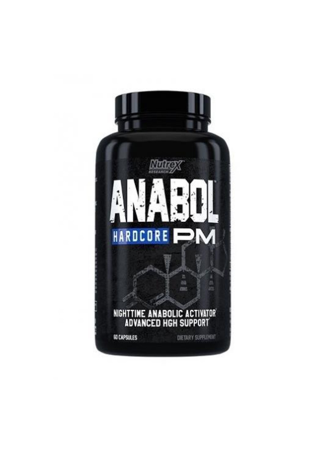 Бустер тестостерону для підвищення м'язової витривалості Anabol Hardcore PM - 60 liquid caps Nutrex (253276827)