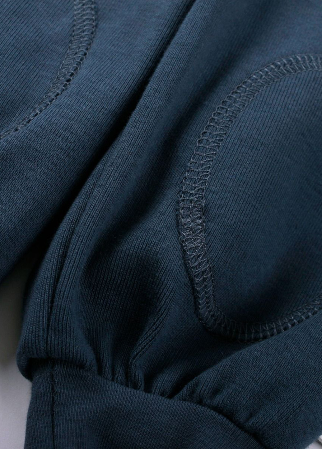 Темно-синие кэжуал демисезонные джоггеры брюки Fred's World By Green Cotton