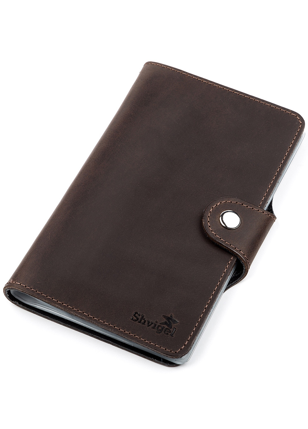 Шкіряна візитниця 11х18х0,5 см Shvigel (253491335)