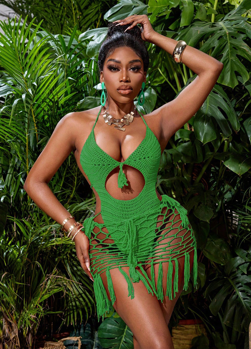 Костюм (купальник, юбка) SHEIN (342063393)