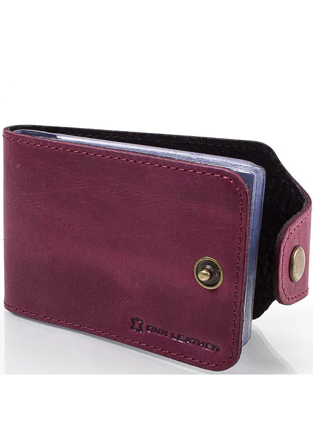 Женская кожаная визитница 10х7х1,5 см DNK Leather (212705375)