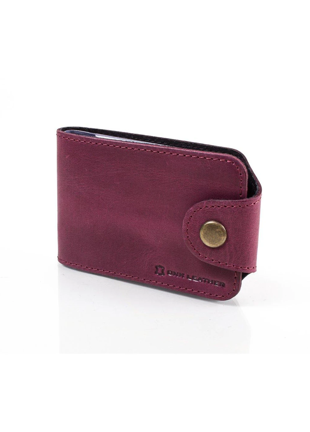 Женская кожаная визитница 10х7х1,5 см DNK Leather (212705375)