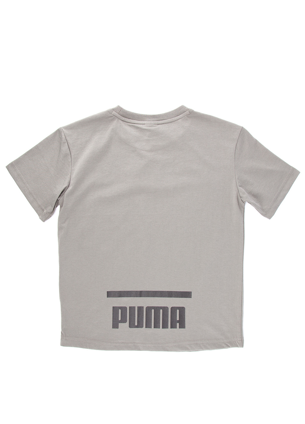 Светло-серая демисезонная футболка Puma