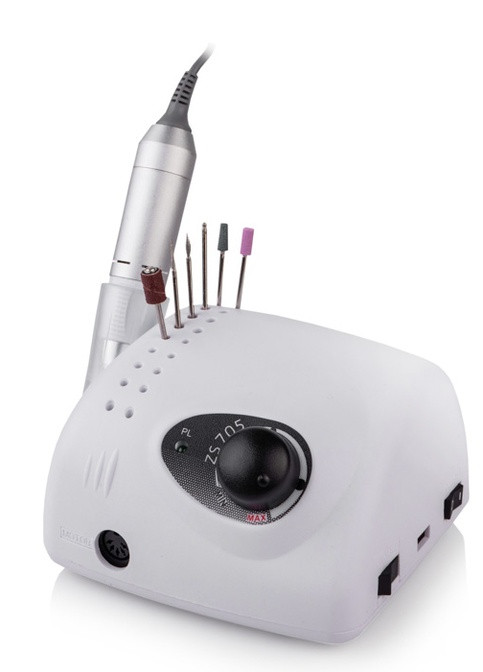 Фрезер для манікюру Bucos ZS-705 білий 65 Ватт, 35 000 об (+6 фрез у подарунок) Nail Drill (251211581)