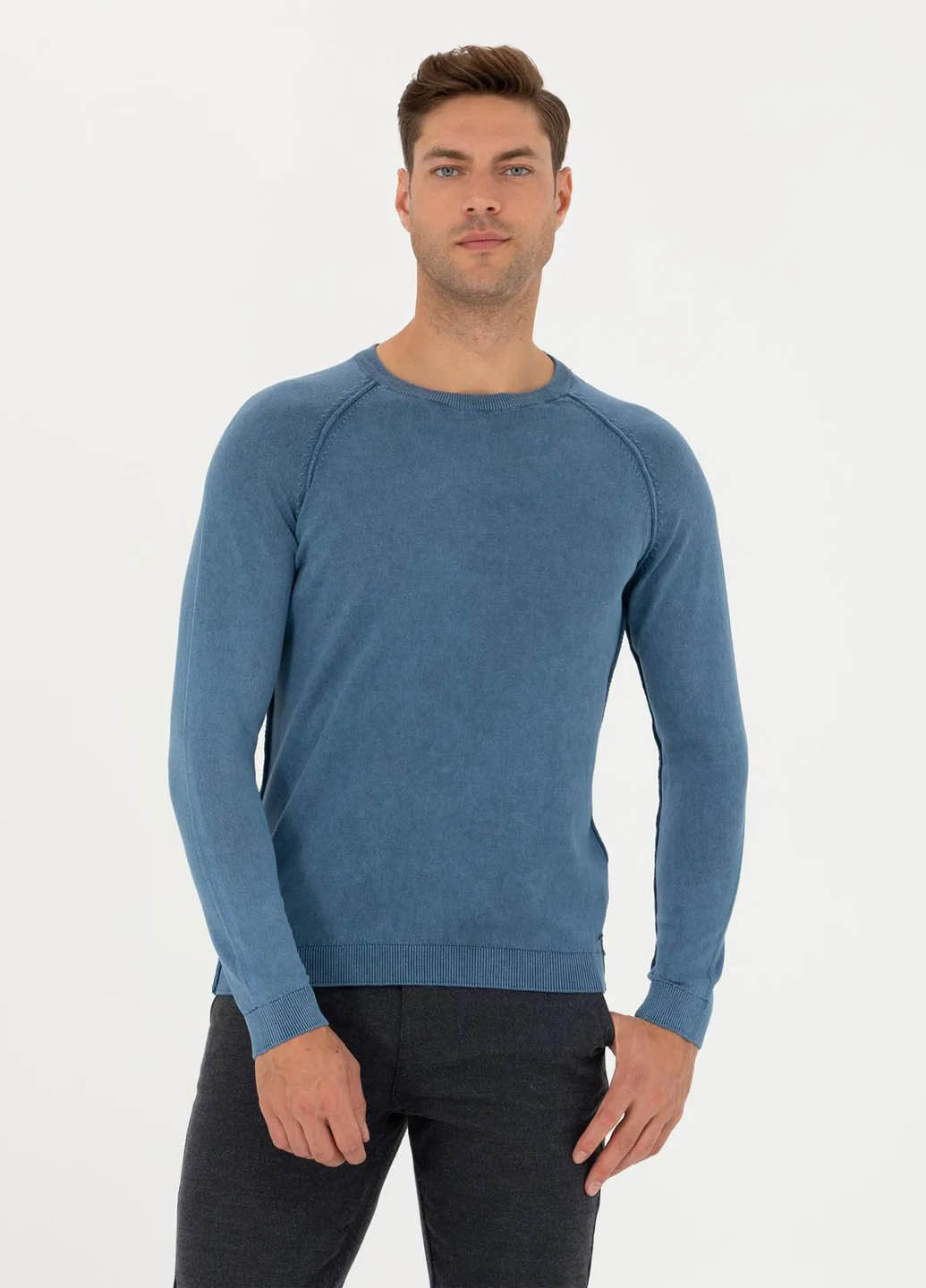 Синий демисезонный джемпер джемпер Pierre Cardin