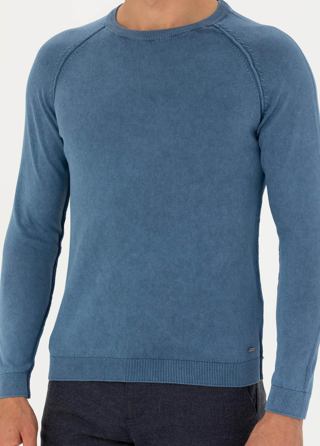 Синий демисезонный джемпер джемпер Pierre Cardin