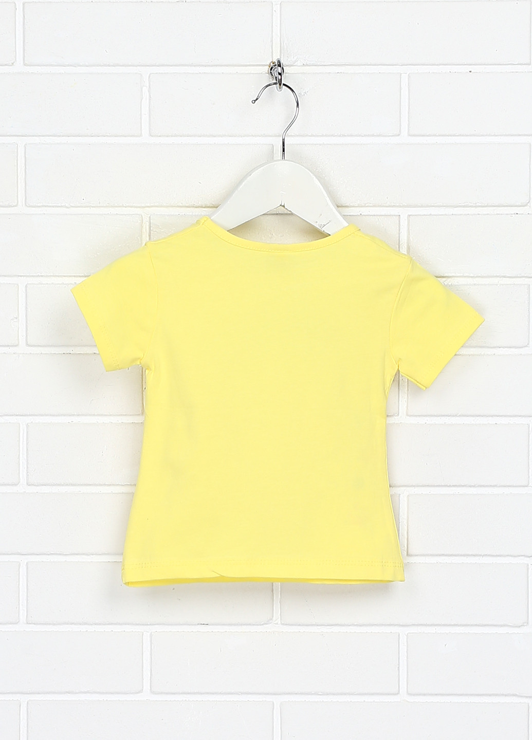 Желтая летняя футболка Ecrin kids