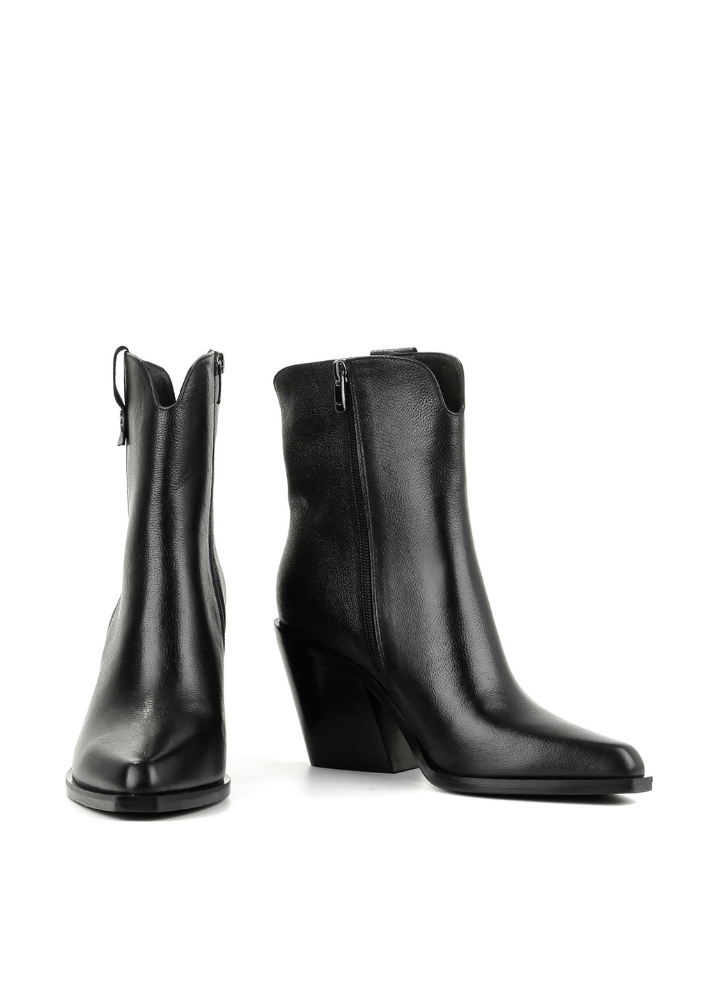 Чорні демісезонна ботільйони Le'BERDES