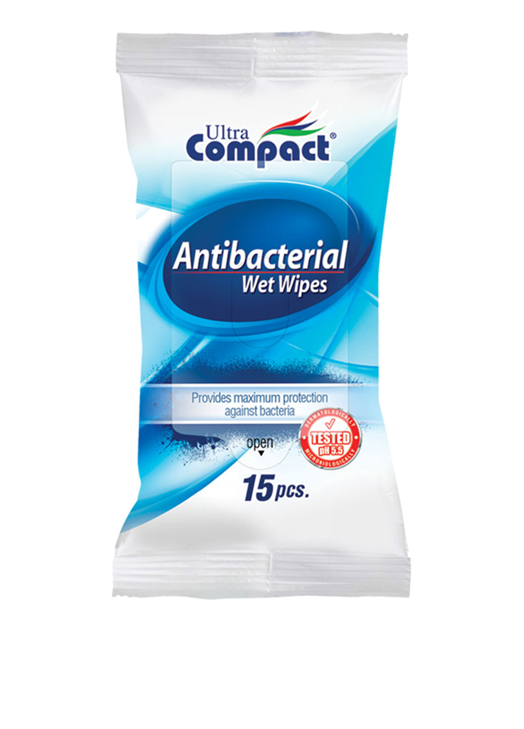 Влажные салфетки антибактериальные (15 шт.) Ultra Compact (79584935)