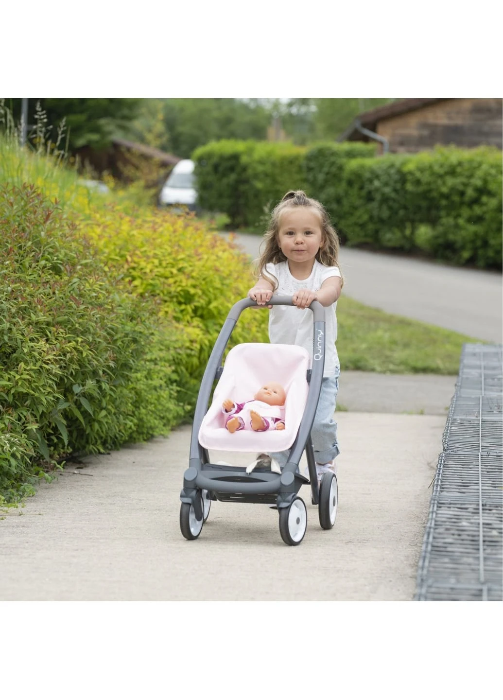 Коляска для кукол Maxi-Cosi & Quinny 3 в 1 Софт со съемной люлькой Smoby (252244786)