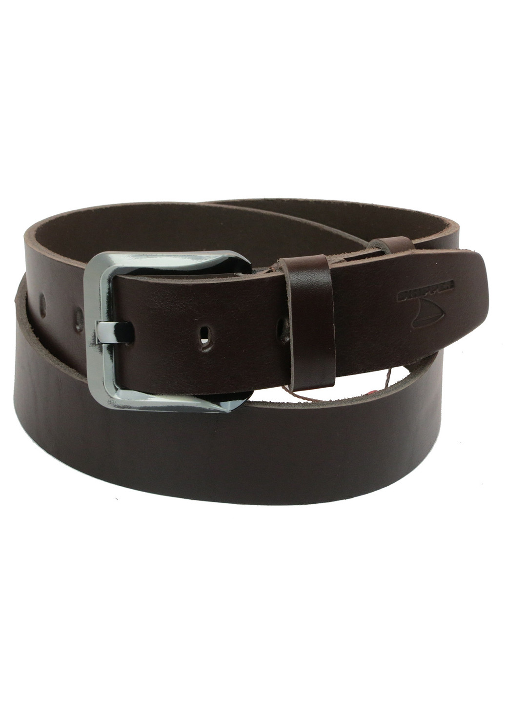 Мужской кожаный ремень 118-138х4,5 см Skipper (252413476)