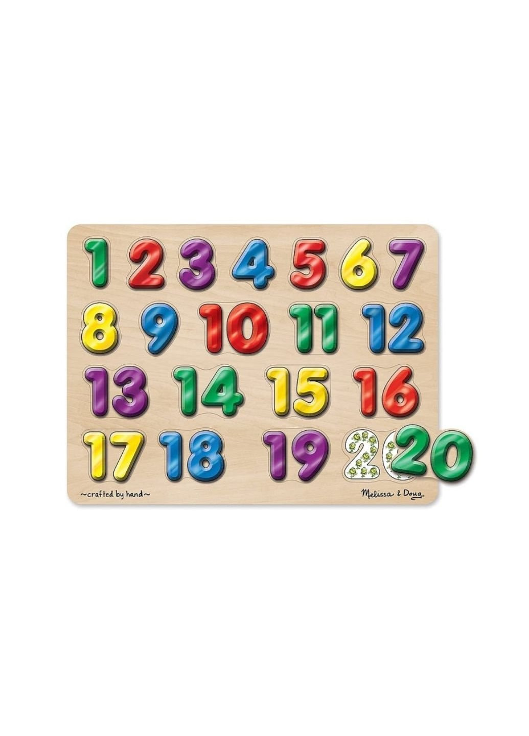 Пазл Звуковой "Испанские цифры" (MD724) Melissa&Doug (254066905)