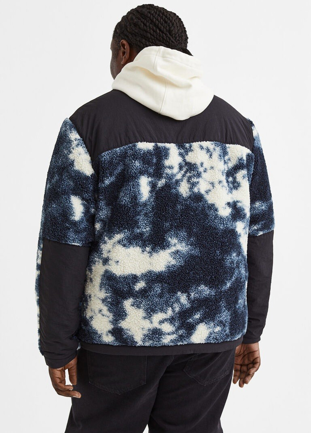 Чорно-біла демісезонна куртка H&M