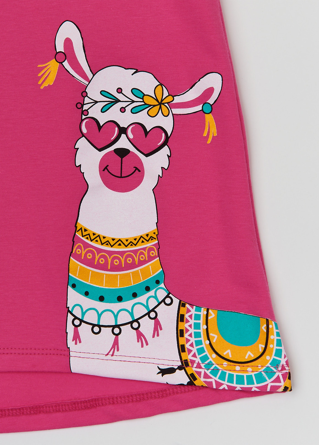 Малиновий літній комплект (туніка, легінси) Ляля