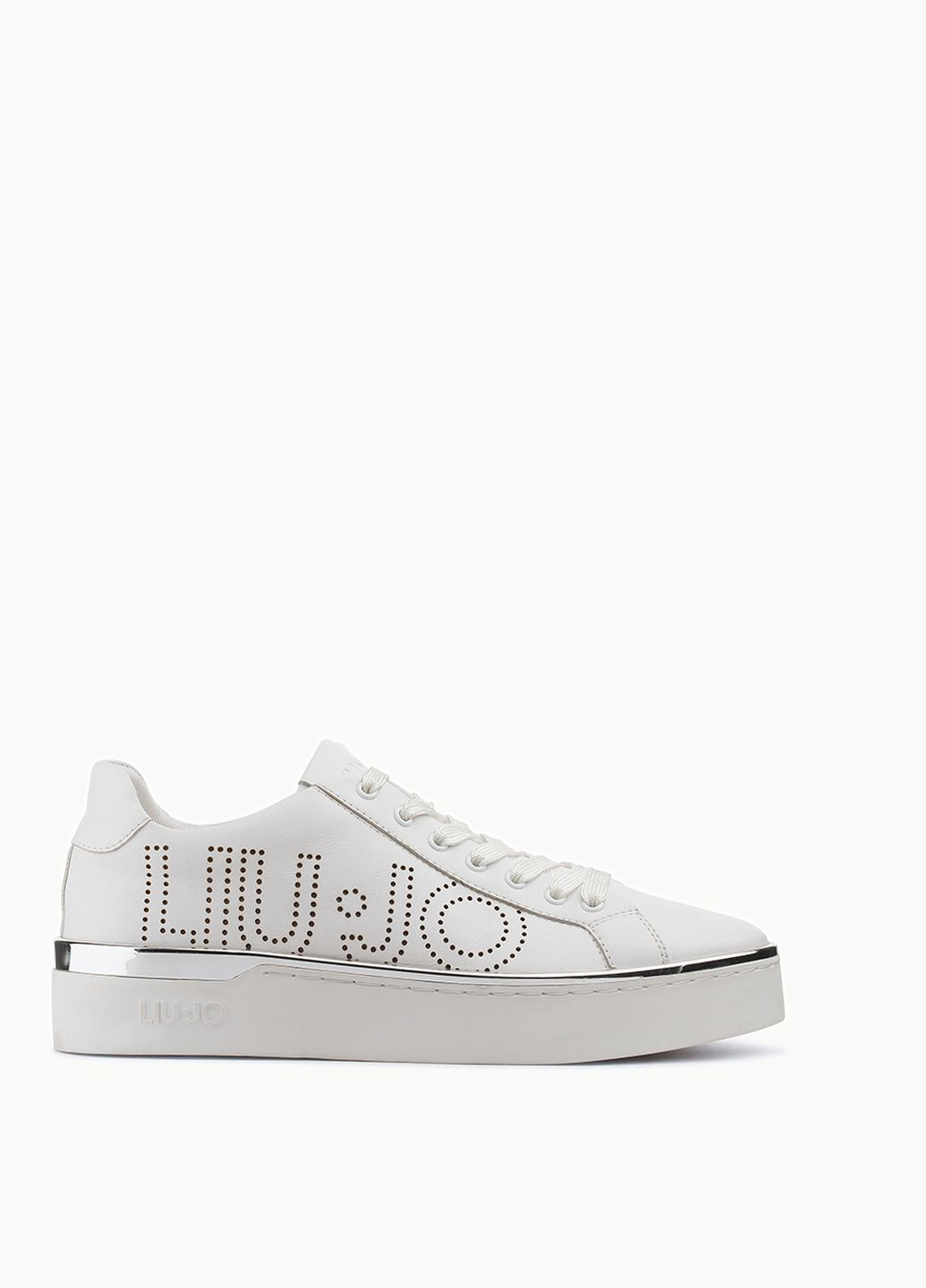 Белые всесезонные кроссовки Liu Jo