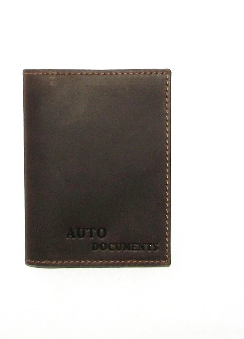 Обложка для автодокументов DNK Auto H col.F коричневая DNK Leather (253933073)