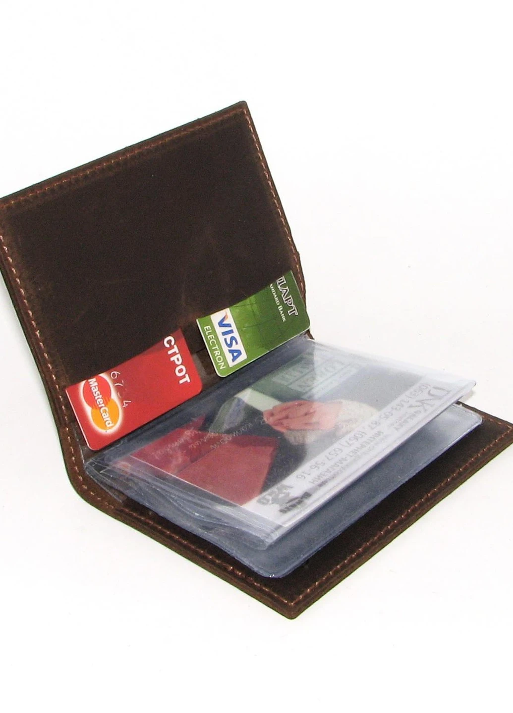 Обложка для автодокументов DNK Auto H col.F коричневая DNK Leather (253933073)
