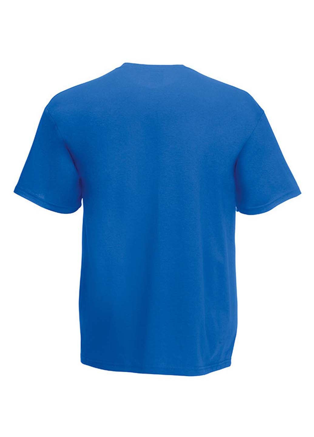 Синя футболка Fruit of the Loom Original T